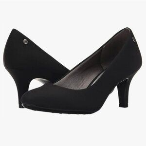 NEW Life Stride Parigi Black Micron Pump Size 11M NIB Comfort Support 2.5" Heel